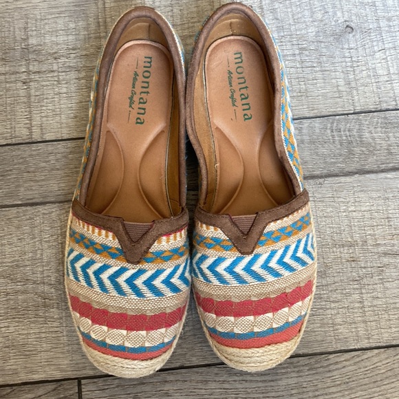 Montana Canvas Loafers 7.5 - Picture 3 of 8